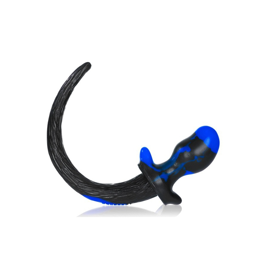 Oxballs Plug Queue Puppy Tail SWIRL 8.5 X 4.4 Cm Bleu – Image 2