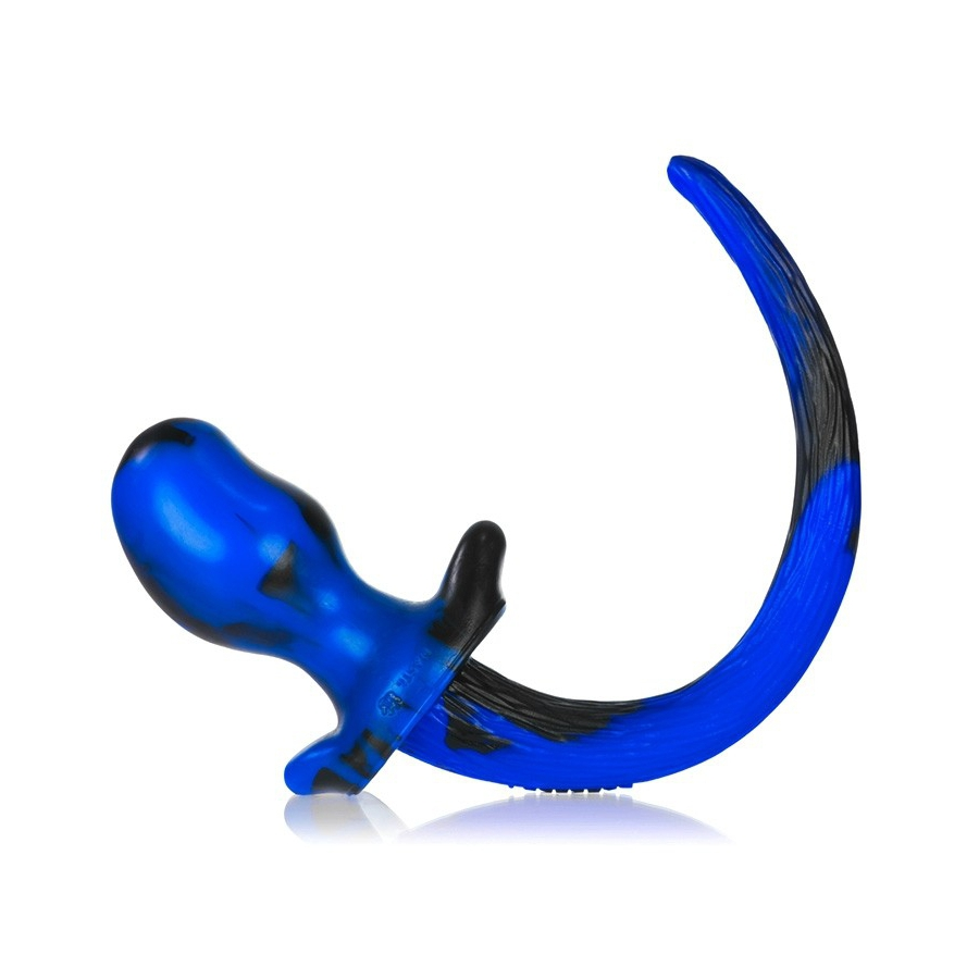 Oxballs Plug Queue Puppy Tail SWIRL 8.5 X 4.4 Cm Bleu – Image 5