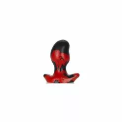 Plug Silicone Oxballs ERGO XS 6 X 3.5cm Rouge-Noir