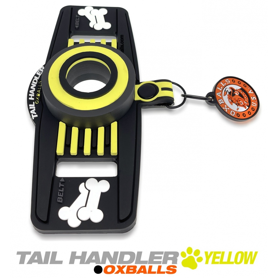 Queue De Chien Oxballs TAIL HANDLER Jaune – Image 2