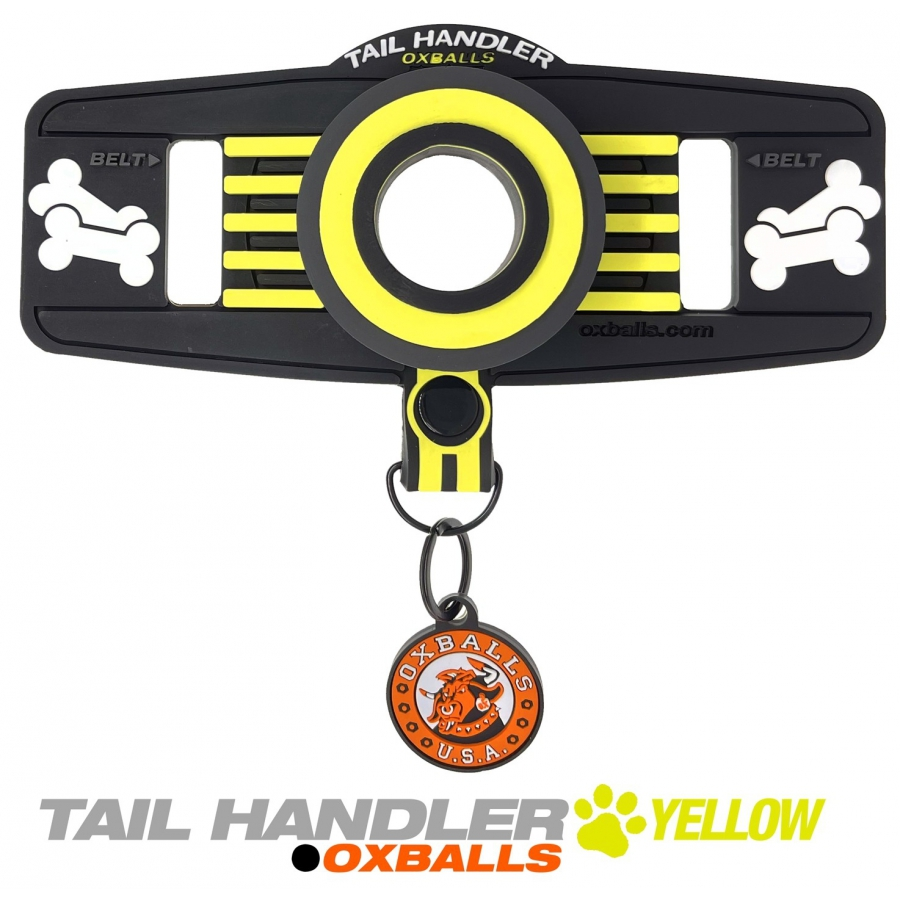 Queue De Chien Oxballs TAIL HANDLER Jaune – Image 4